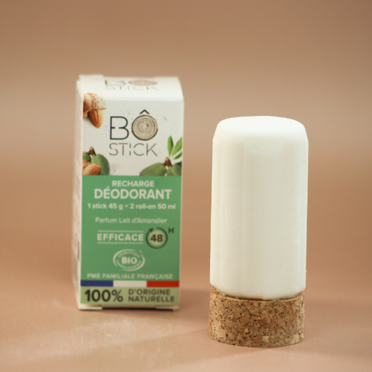 BÔ Stick migdolų pieno kieto dezodoranto papildymas