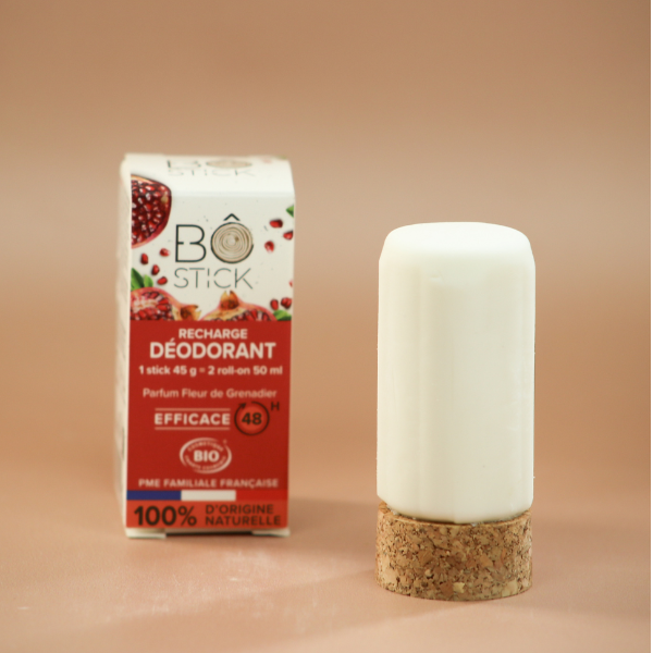 granatų žiedų natūralus kieto dezodoranto papildymas BÔ Stick 