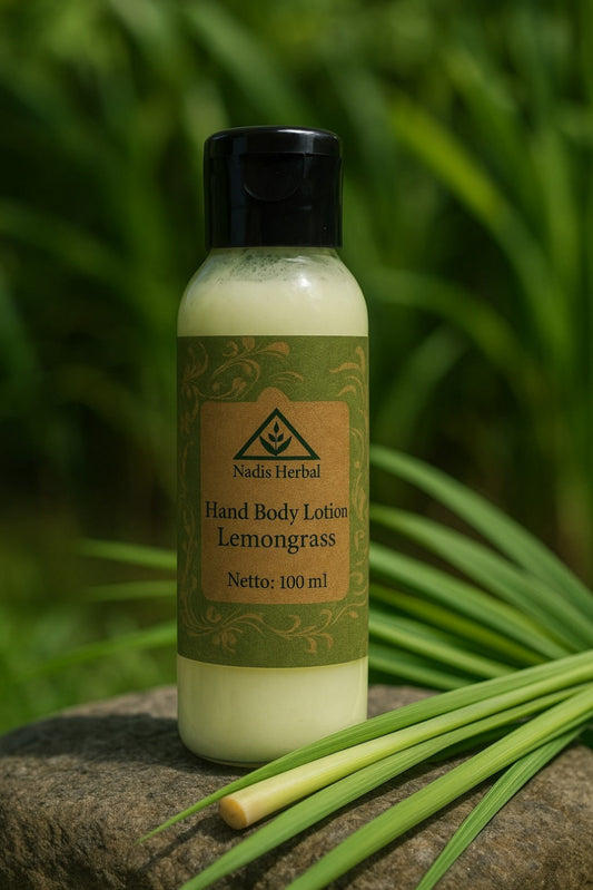 Kūno losjonas su citrinžolės aliejumi