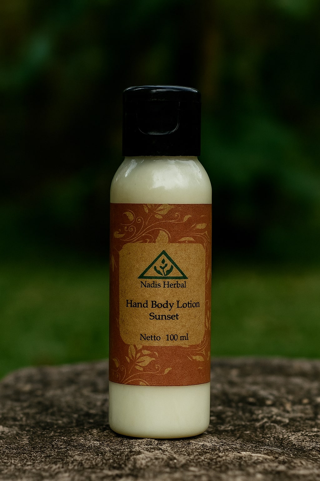 Kūno losjonas Sunset natūrali sudėtis