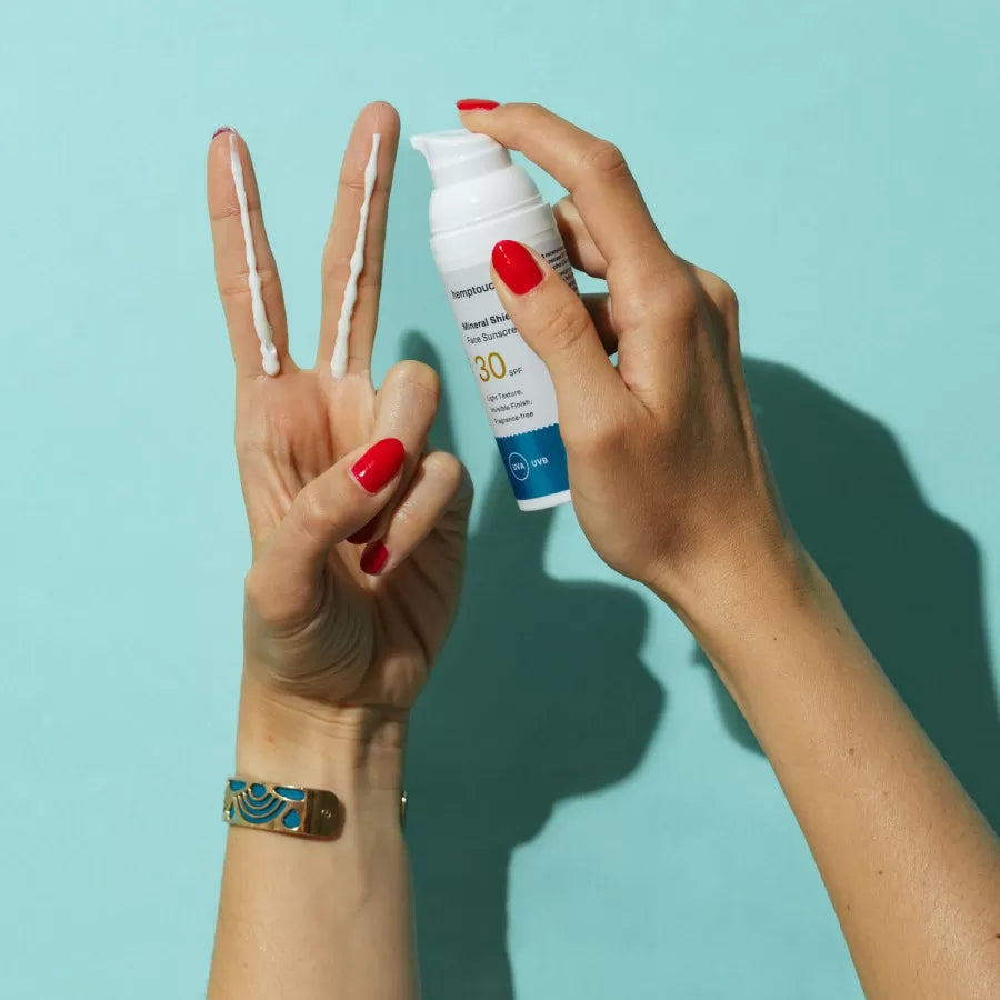 mineralinis veido kremas nuo saulės SPF 30 Hemptouch