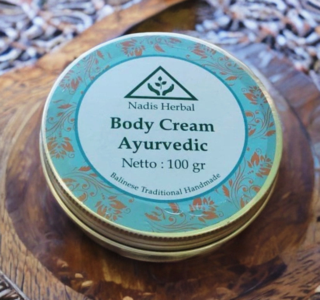 natūralus kūno kremas su ajurvediniais aliejais  'Ayurvedic' Nadis Herbal