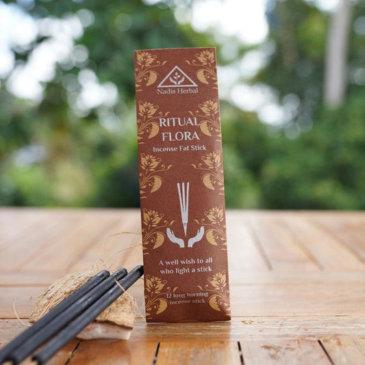 natūralios sudėties smilkalai 'Ritual Flora' Nadis Herbal  